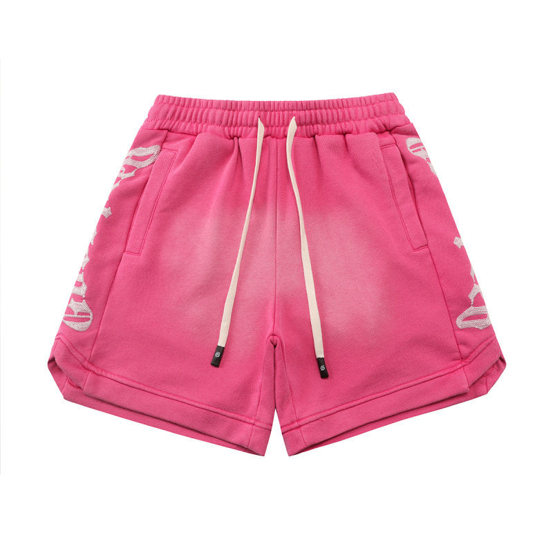Godspeed High Street Embroidered Washed Cotton Shorts