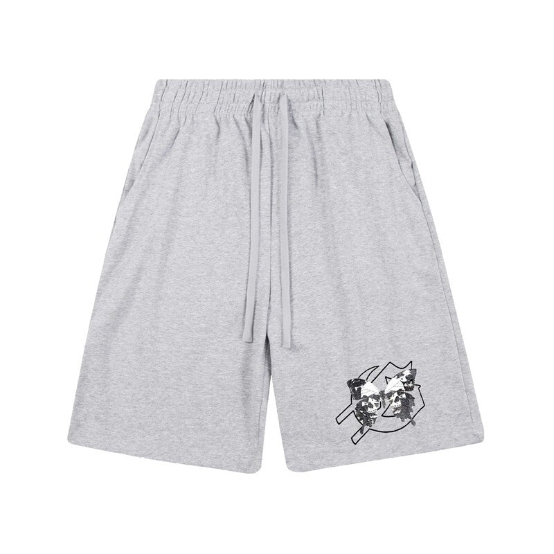 Godspeed High Street Printed Cotton Sweat Shorts