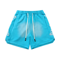 Godspeed High Street Embroidered Washed Cotton Shorts