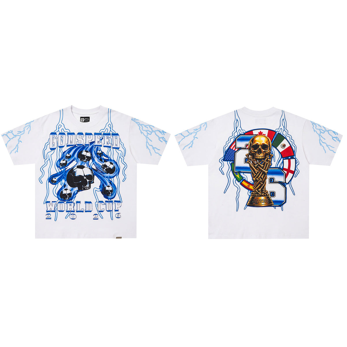 Godspeed '26 GSWC Voltage Tee White