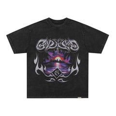 Godspeed Liberty Sunset Tee Black