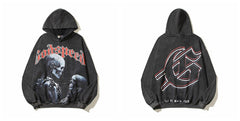 Godspeed Hip Hop Vintage High Street Printed Hoodie