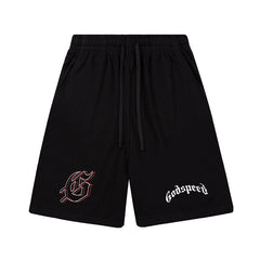 Godspeed High Street Printed Cotton Sweat Shorts
